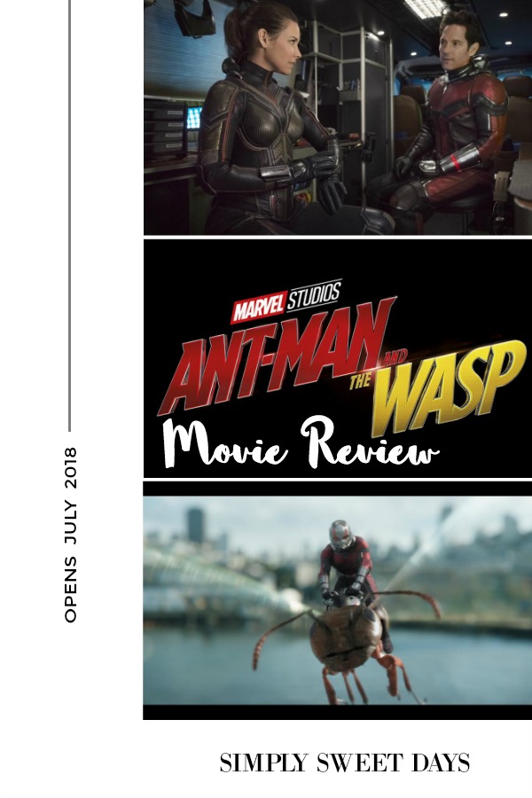 Movie Review of Ant Man and The Wasp Opening July 2018!