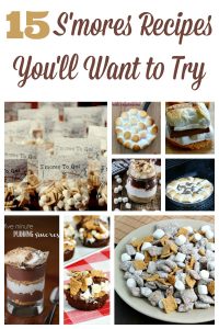 15 sweet s'mores recipes that are great for a party, and you can make them without a campfire! You'll find plenty of tasty treats here, from dip to pie to cupcakes to brownies. These ideas are great for an indoor or outdoor dessert bar.Most are gone in a few bites! My favorites are the pudding cups and the to-go party favors.