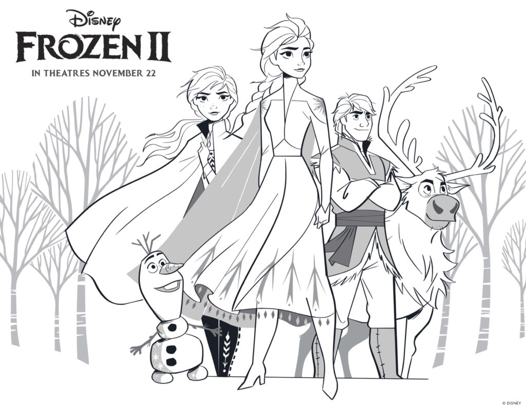 Frozen 2 Printable Coloring Pages And Activities Simply Sweet