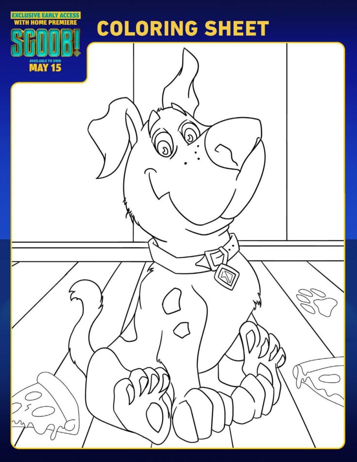 Scoob! Movie Printable Activity Pages | Simply Sweet Days