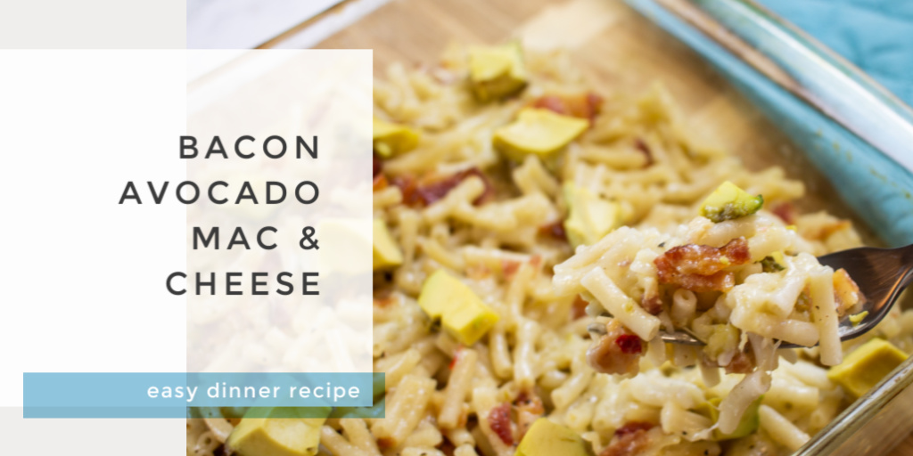 bacon avocado mac and cheese recipe