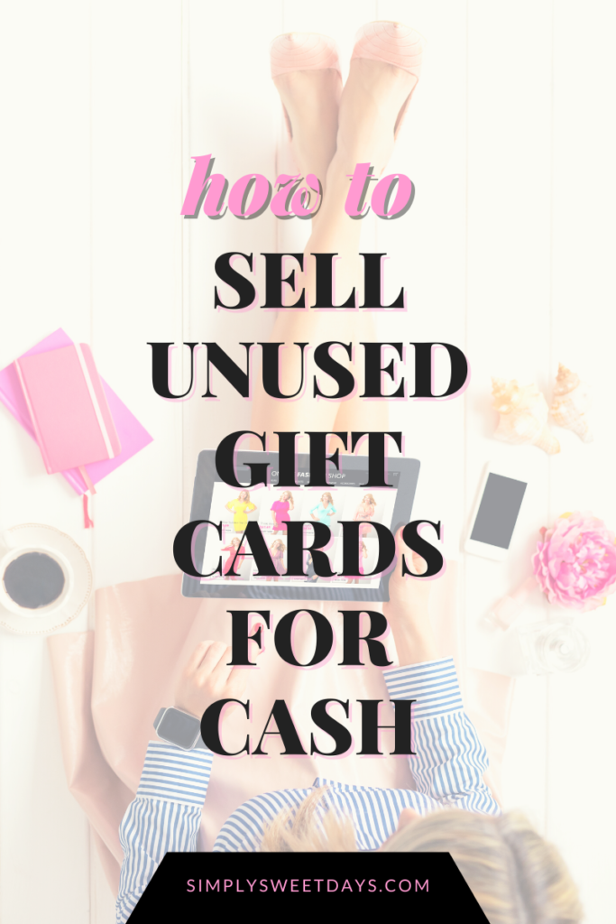 One way to get some extra money in your pocket is to sell your gift cards. You can't get the full amount of your gift card, you can get pretty close.